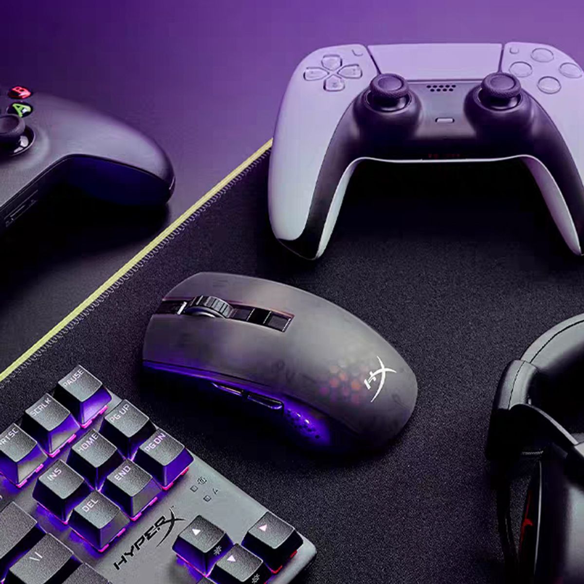 HYPERX - Mouse HYPERX PULSEFIRE Warp Inalambrico 16,000 DPI RGB