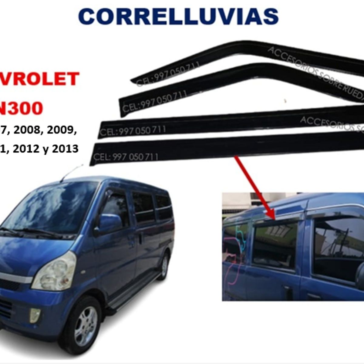 GENERICO - Correlluvias CHEVROLET N300