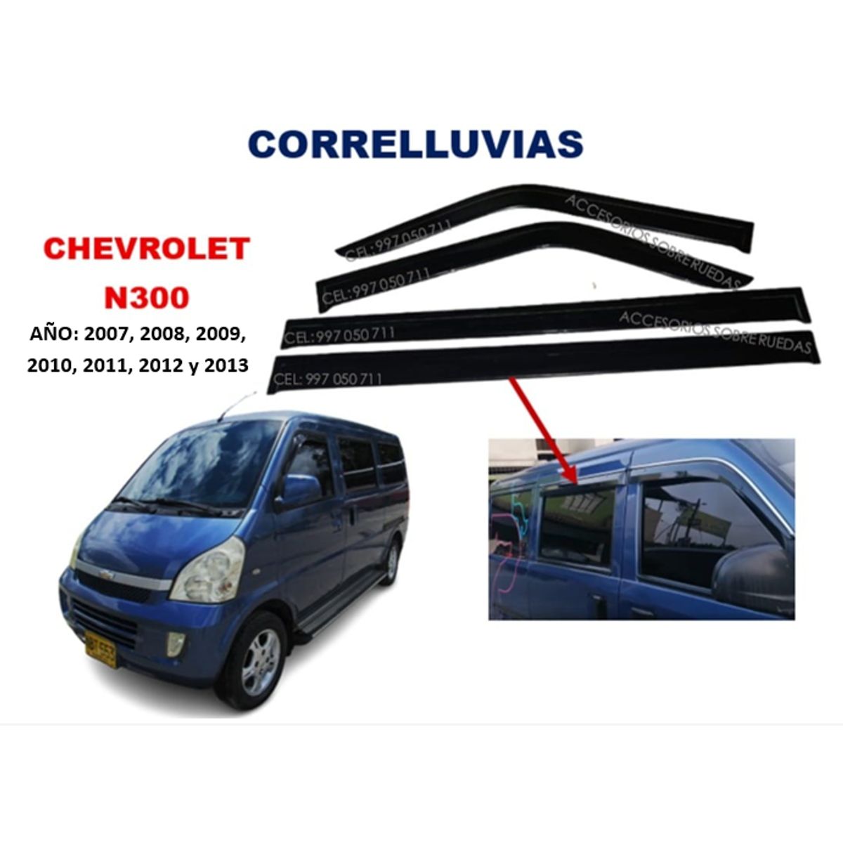 GENERICO - Correlluvias CHEVROLET N300