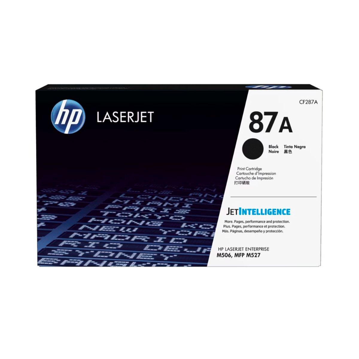 HP - TONER HP 87A NEGRO 9000 PAGINAS PARA LASERJET E M506 PN CF287A