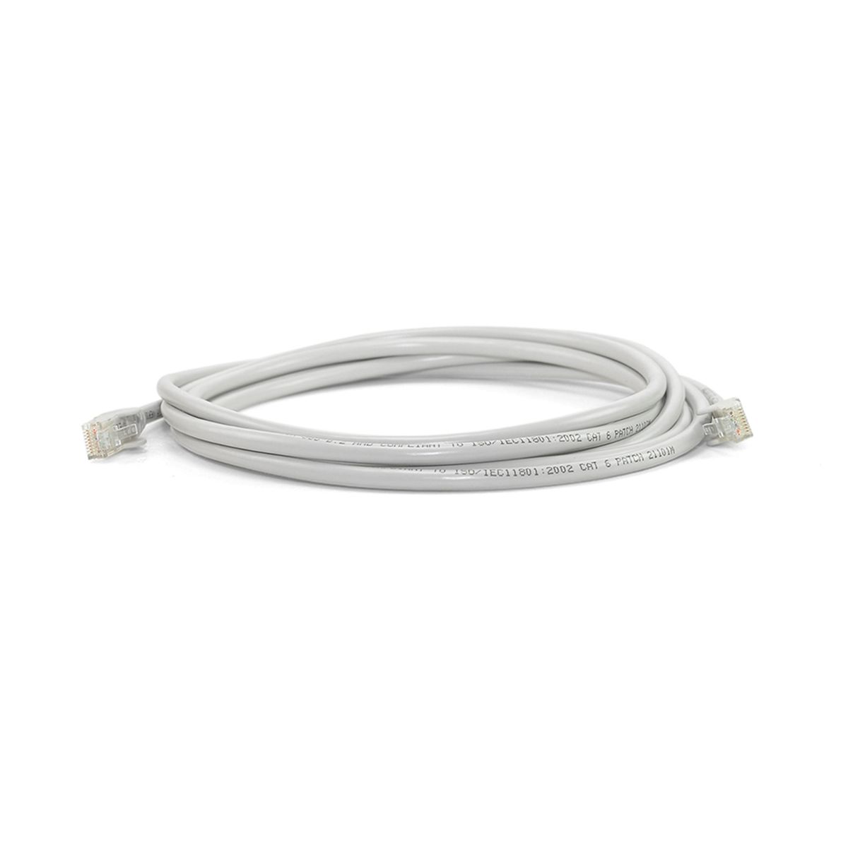LINK - PATCH CORD UTP LINKBASIC CAT6 3MTS COLOR GRIS PN CAA01-UC6-3-F