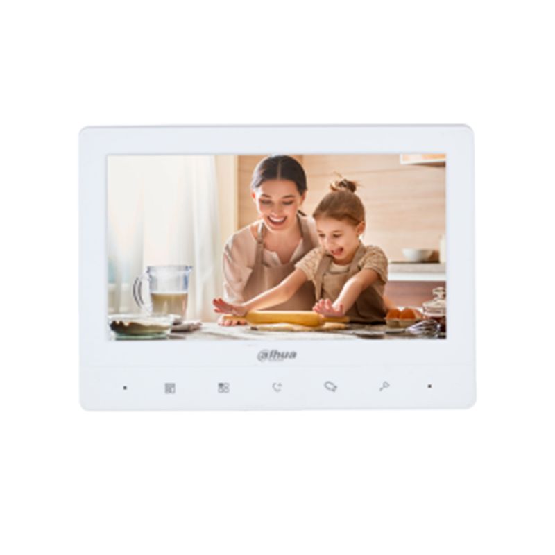DAHUA - MONITOR VIDEOPORTERO DAHUA ANALÓGICO 7 BLANCO PN DHI-VTH1020J
