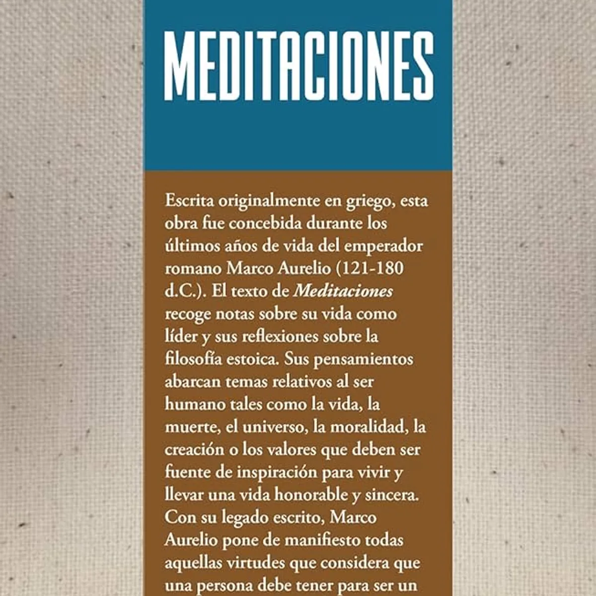 PLUTON EDICIONES - Meditaciones Marco Aurelio