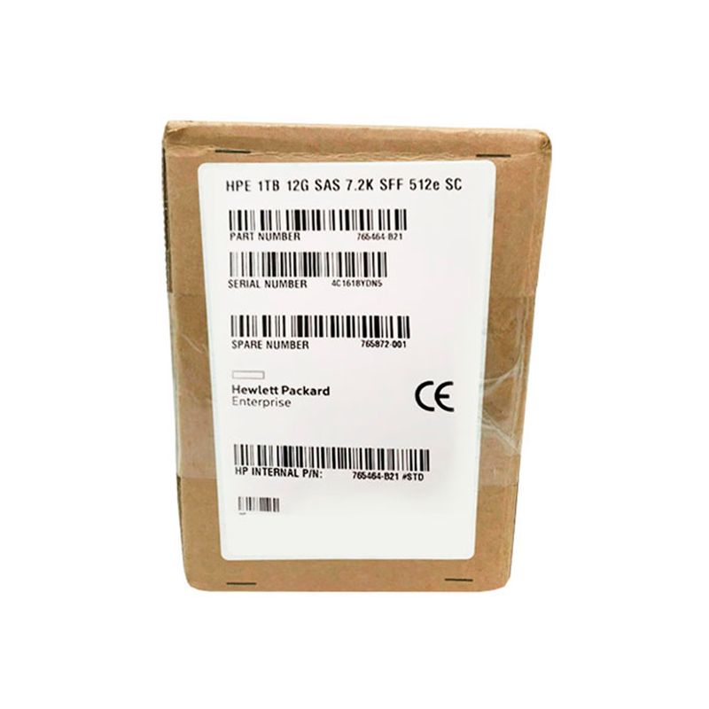 HP - DISCO DURO HP 1TB SAS 12G 72K 25 PROLIANT G8 G9 G10 PN 765464-B21