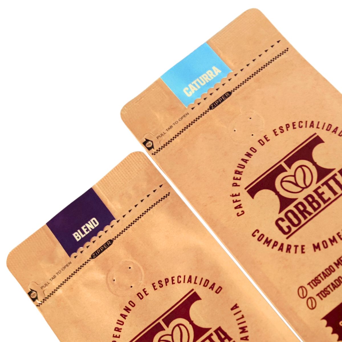 CORBETTA - Café de Especialidad Grano 250 Gr Villa Rica y San Ignacio