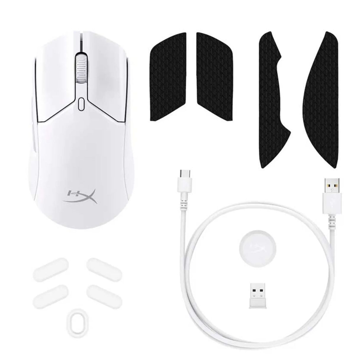 HYPERX - Mouse HyperX Pulsefire HASTE 2 mini RGB Gaming Light 26000DPI Blanco