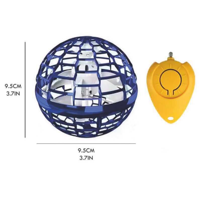 GENERICO - FLYNOVA PRO ESFERA VOLADORA LED CON CONTROL LILA