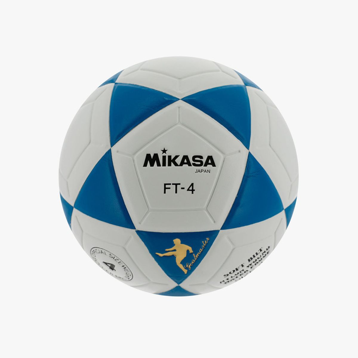 MIKASA - PELOTA DE FÚTBOL MIKASA FT-4 -B - SOFT BILT