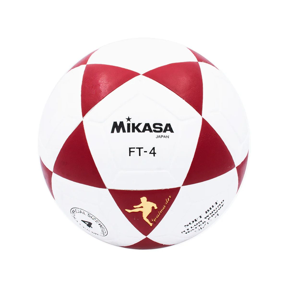 MIKASA - PELOTA DE FÚTBOL MIKASA FT-4 - R - FIFA QUALITY