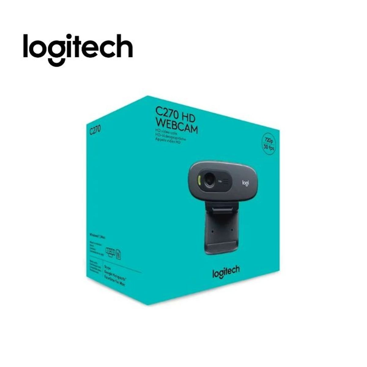 LOGITECH - CAMARA LOGITECH C270 HD 720P 960-000694