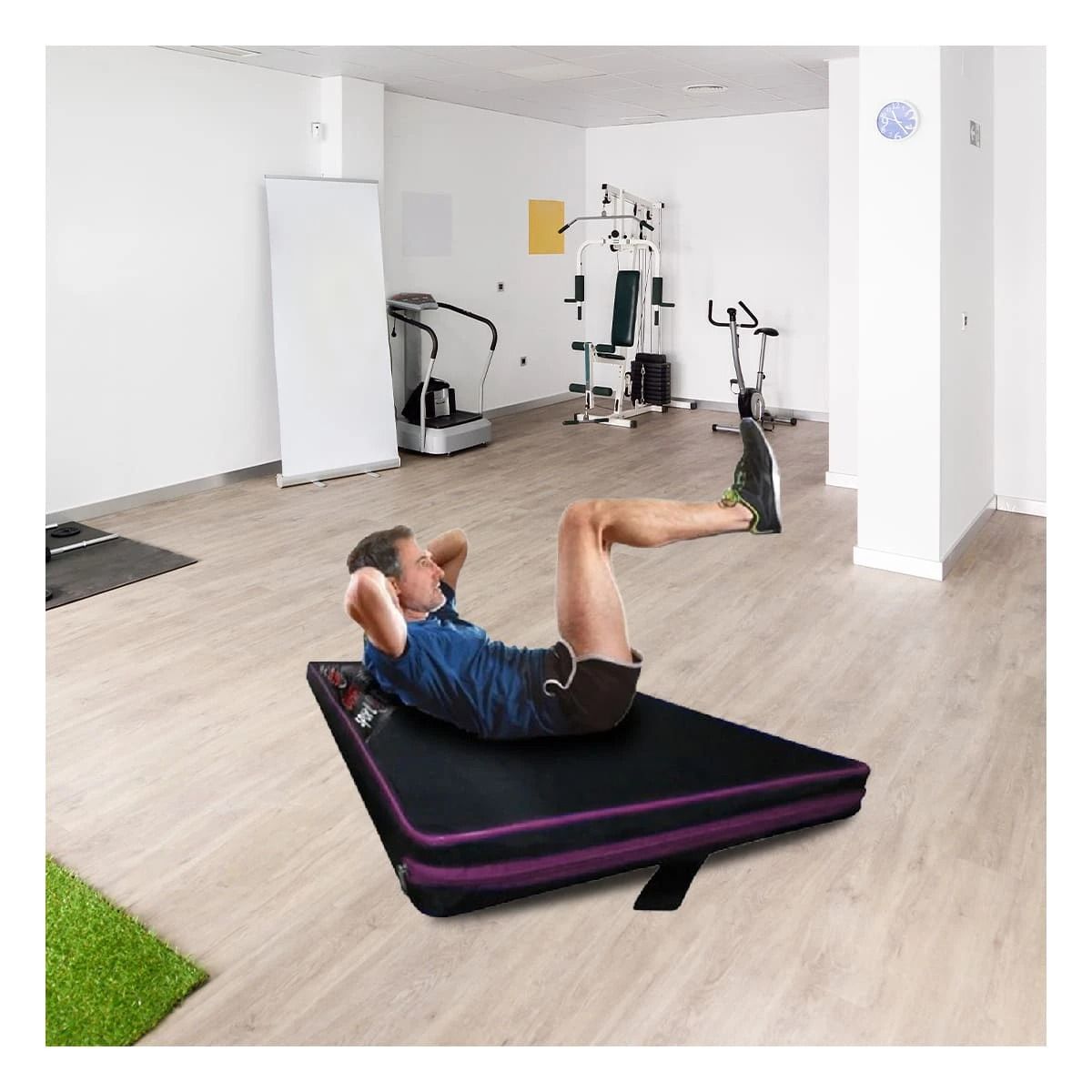 GENERICO - Pack4 Colchoneta de Espuma en 15M Rosado Y+Ligas de Regalo