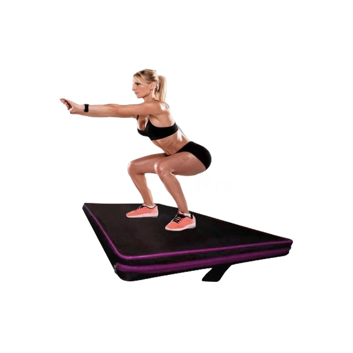 GENERICO - Pack4 Colchoneta de Espuma en 15M Rosado Y+Ligas de Regalo