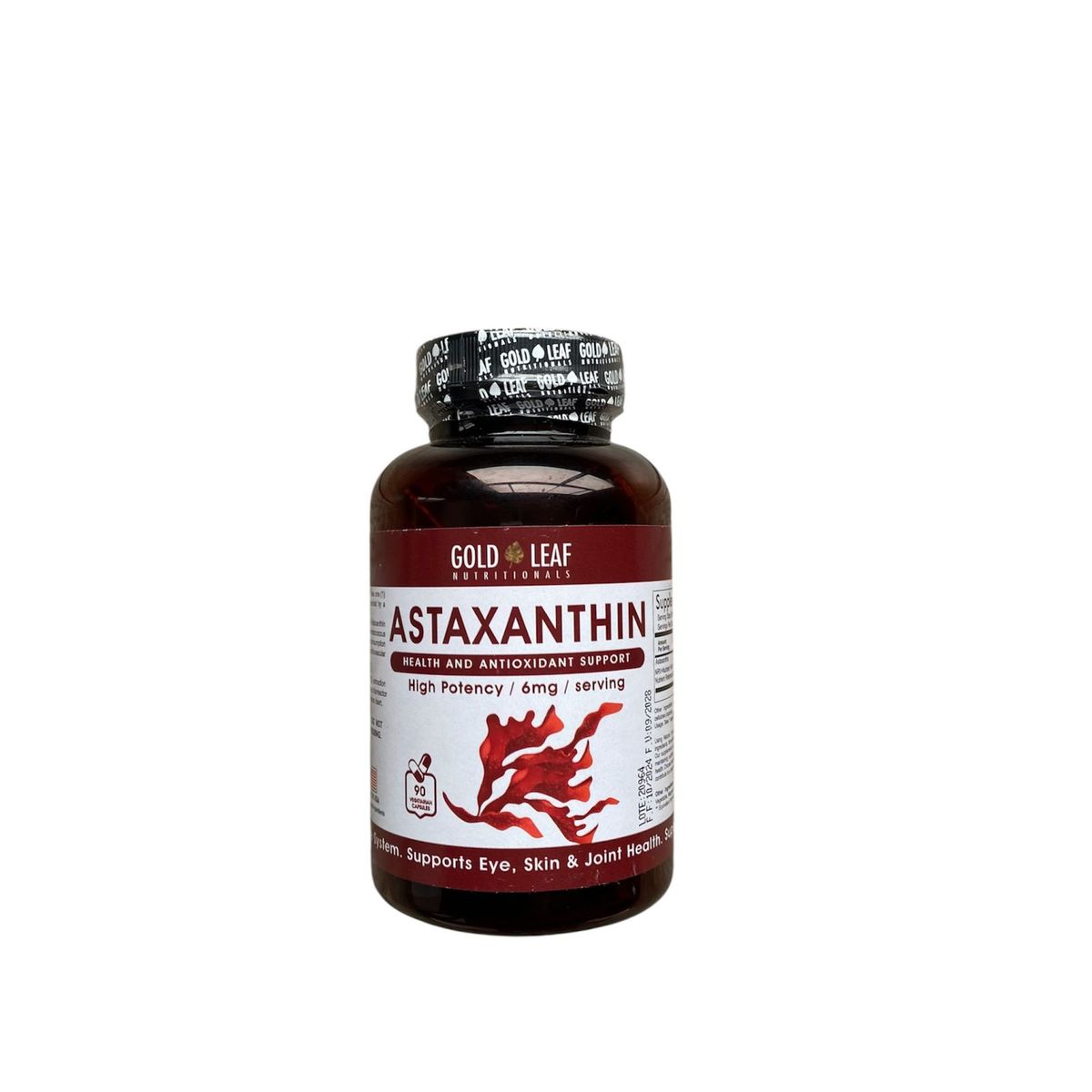 GENERICO - Astaxanthin de Gold Leaf - 90 capsulas