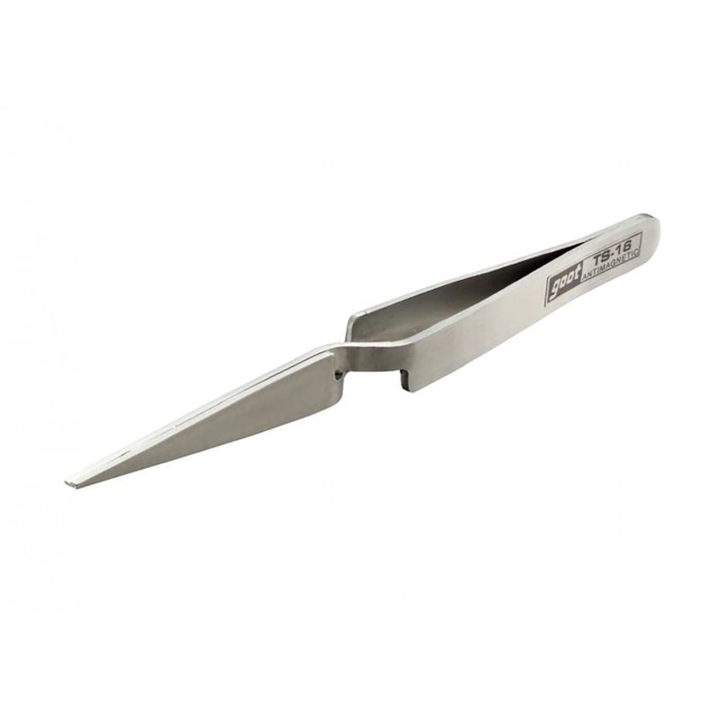 GOOT - Pinza Antiestática de Precisión Inversa Goot TS-16