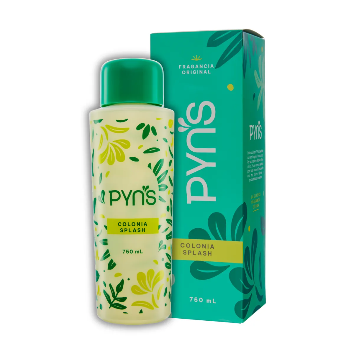 GENERICO - Pyns Pack Dúo Colonia Splash 750 ml + Colonia Splash 120 ML