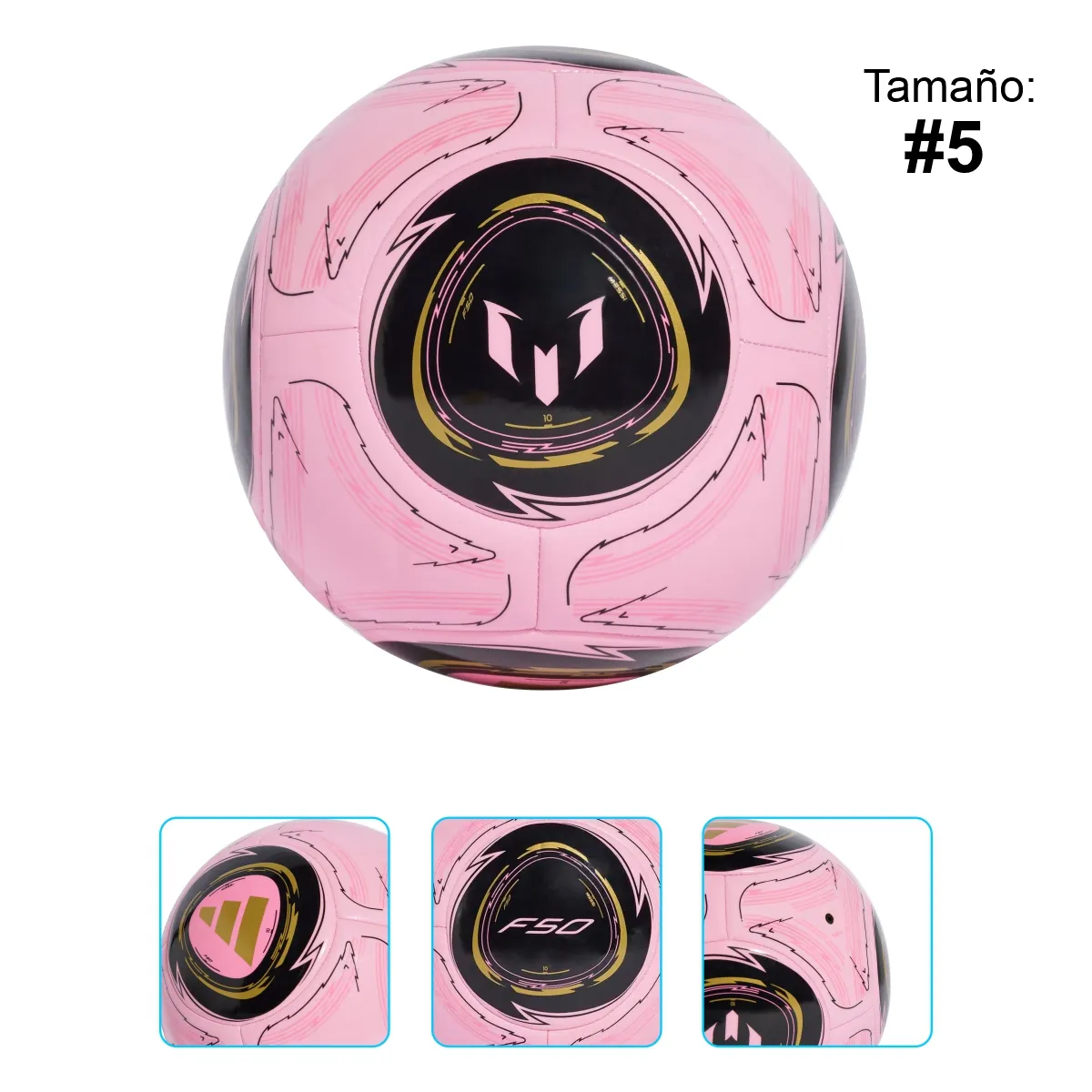 ADIDAS - Pelota de Futbol Messi Club 5