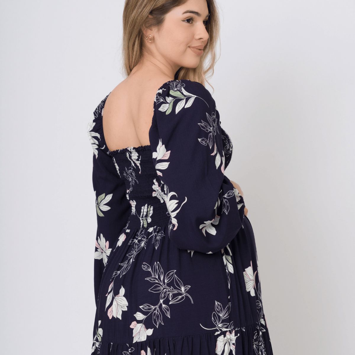 VALESKA - VESTIDO MAXI MATERNITY