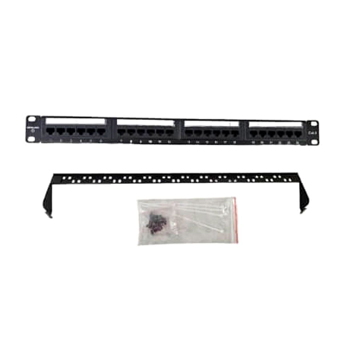 NEWLINK - PATCH CAT6A HIKVISION PANEL 24 PUERTOS 60HZ 125VCA PN NEW-2666624