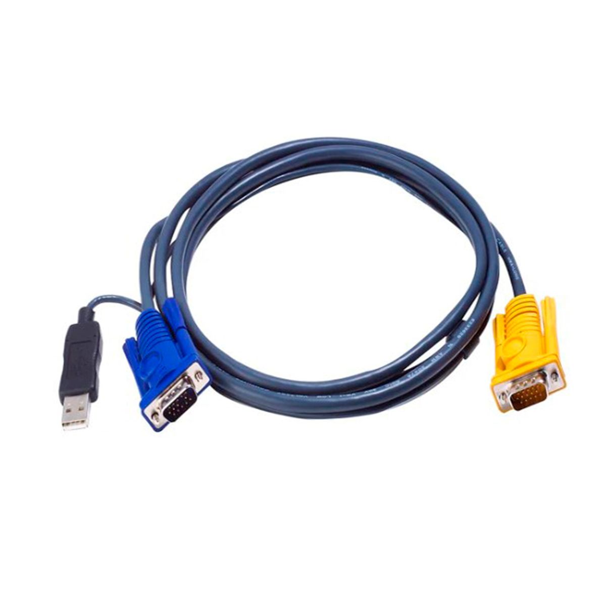 SATRA - CABLE KVM USB 180MTS SATRA COLOR NEGRO PN  1602010180