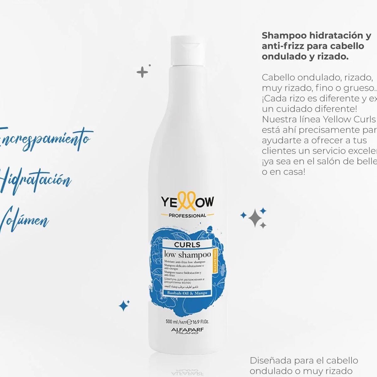 ALFAPARF MILANO - Yellow Curls Shampoo 500ml