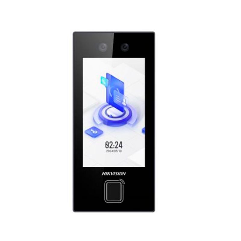 HIKVISION - CONTROL ACCESO HIKVISION HUELLA  3K ROSTROS PN HK-DS-K1T344EBFWX-E1