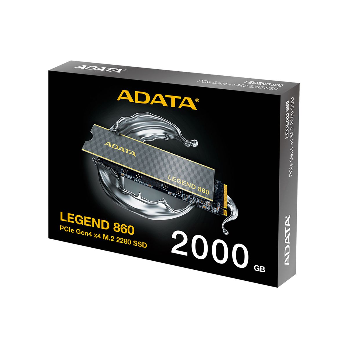 ADATA - Unidad Ssd M2 Pcie Adata 2tb Nvme Legend 2280 pn SLEG-860-2000GCS