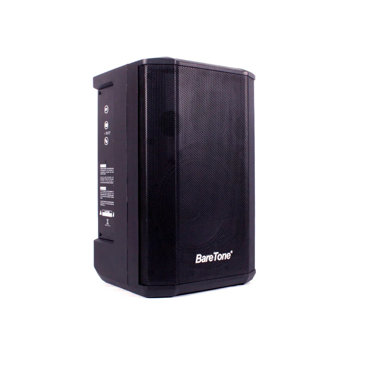 BARETONE - PARLANTE BARETONE MAX-B8  CON BATERIA 8” USB MICROFONO LED PN MAX-B8