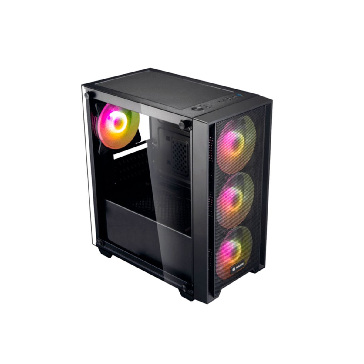 HALION - CASE GAMER HALION RAGNAROK 321 2XUSB AUDIO MICRÓFONO PN RAGNAROK 321