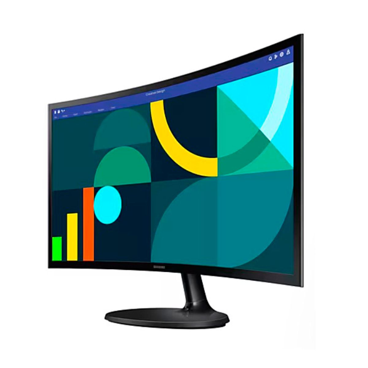 SAMSUNG - MONITOR SAMSUNG 24 CURVO S3 FHD VA HDMI 100HZ 4MS PN LS24D360GALXPE