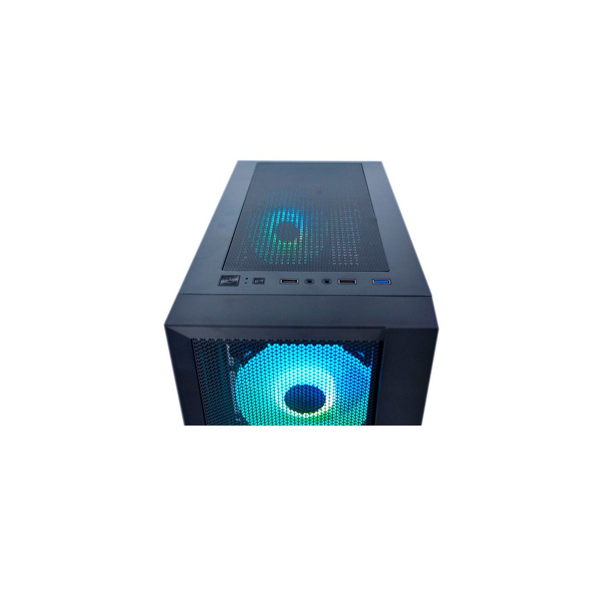 HALION - CASE GAMER HALION TORNADO 03 3 COOLER 120MM RGB NEGRO P-N TORNADO 03