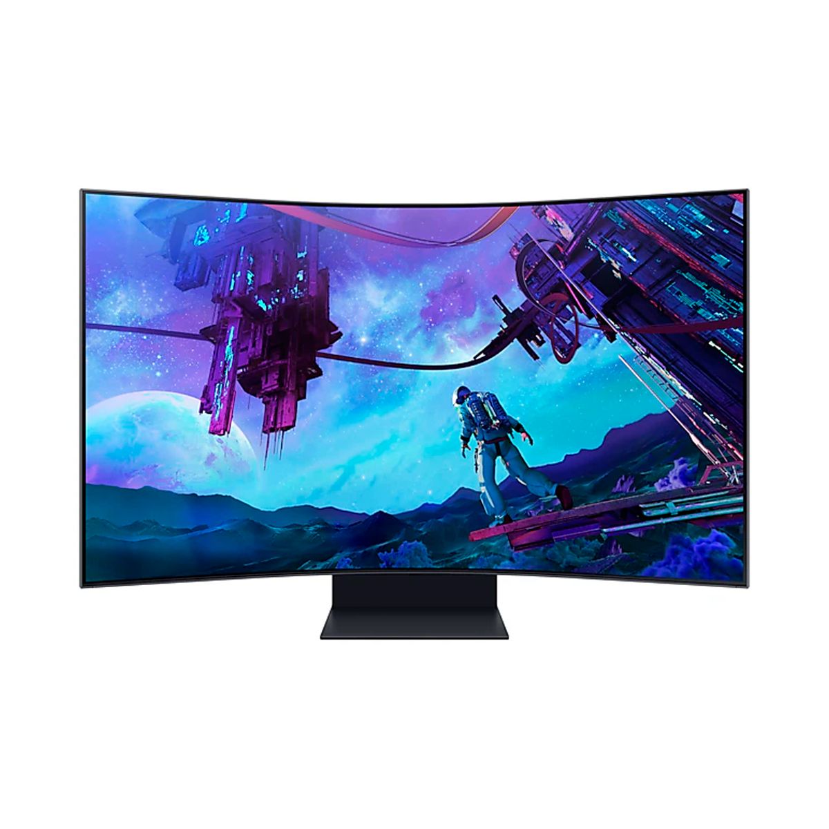 SAMSUNG - MONITOR  SAMSUNG GAMER CURVO ODYSSEY 55 UHD 165HZ PN LS55CG97WNLXPE