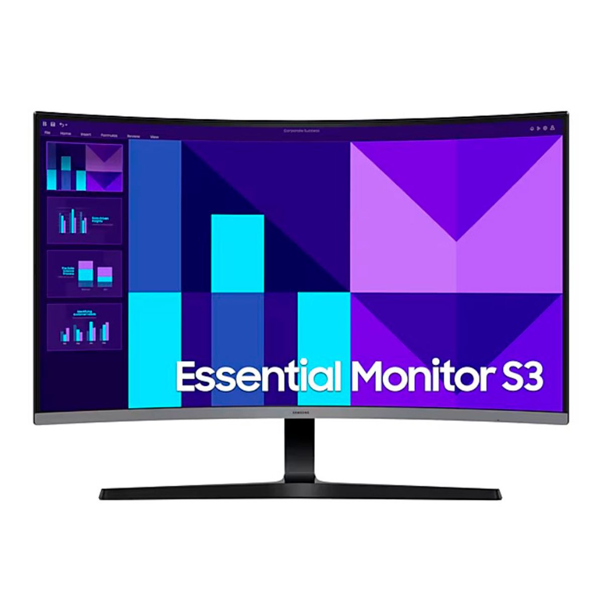 SAMSUNG - MONITOR SAMSUNG ESSENTIAL S3 32 CURVO 100HZ 4MS PN LS32D390GANXZA