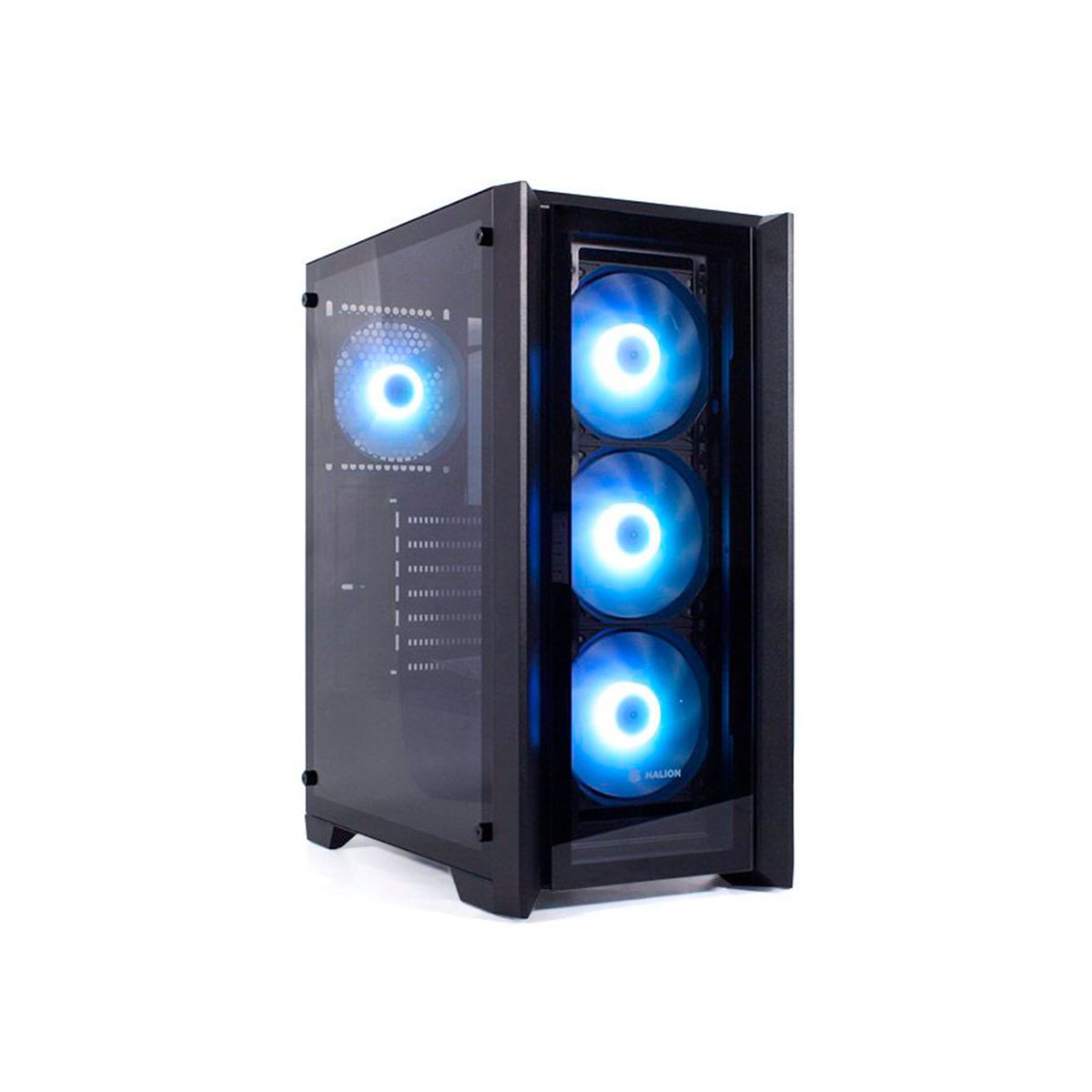 HALION - CASE GAMER CON FUENTE HALION TITAN USB 3 COOLER 120MM  P-N TITAN 104