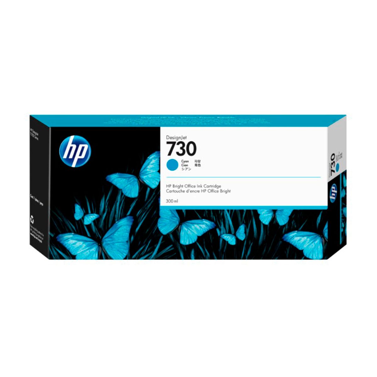 HP - TINTA HP 730 300-ML DESIGNJET INK COLOR CIAN PN P2V68A