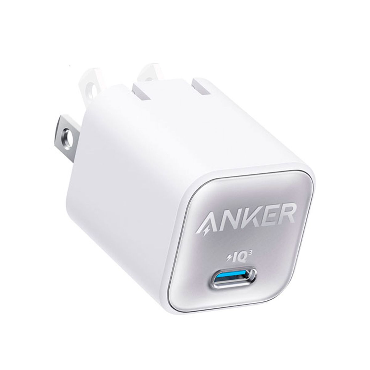 ANKER - CARGADOR ANKER WALL 30 WATTS USB-C IQ3 FAST COLOR NEGRO PN A2147J21