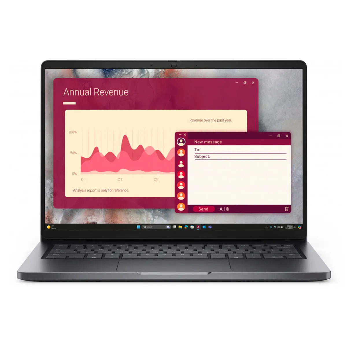 DELL - LAPTOP DELL PRO 14 CORE I5 120U 16GB RAM 512GB SSD WIN11 PRO PN T5X8P