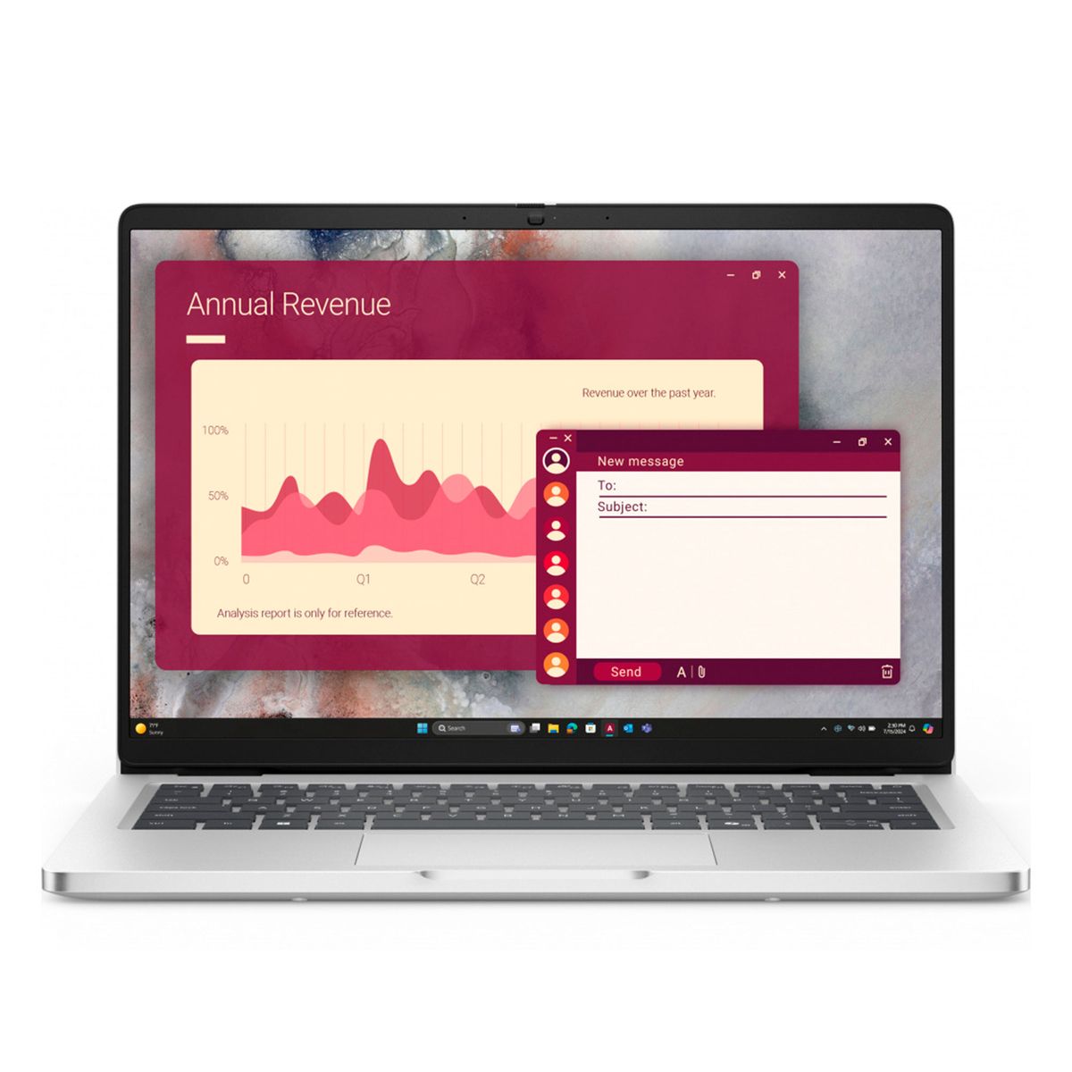 DELL - LAPTOP DELL PRO 14 CU5 235U 16GB RAM 512GB SSD WIN11 PRO P-N 19T84