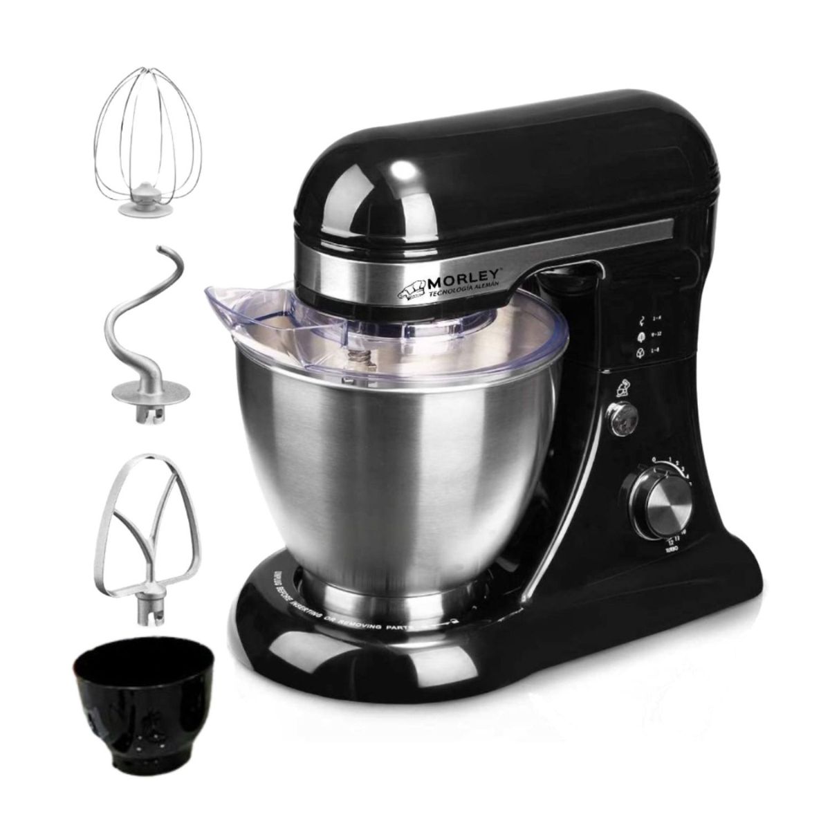 MORLEY - Batidora Planetaria Morley de 2500W Negra