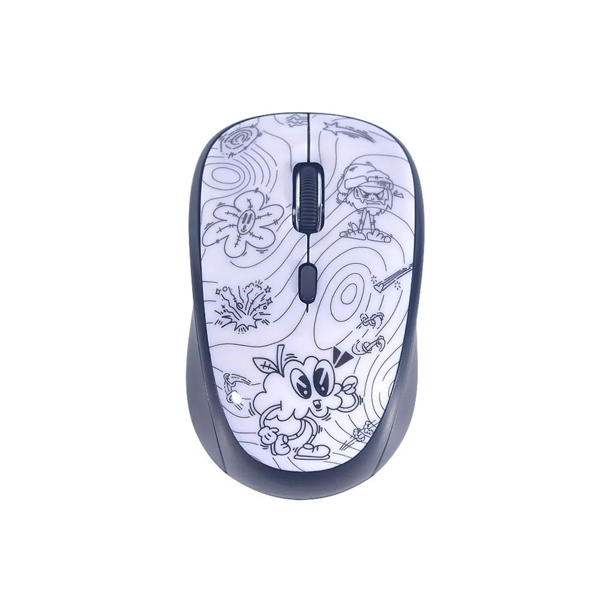 HALION - MOUSE INALÁMBRICO HALION M851W 4 BOTONES 1600DPI BLANCO PN HA-M851W