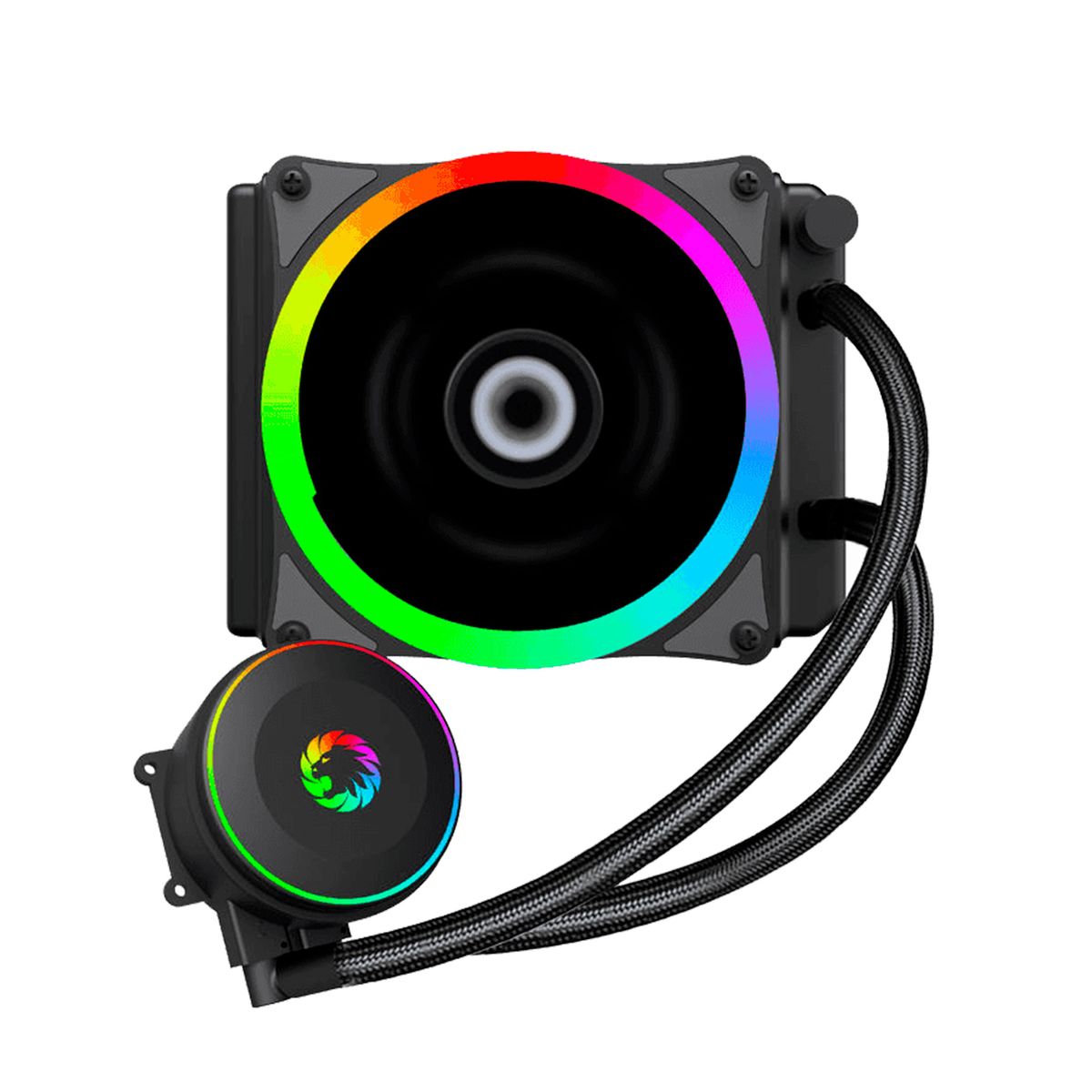 GAMEMAX - SISTEMA ENFRIAMIENTO GAMEMAX 9 PALETAS 120MM 34 PIN PN ICEBERG 120