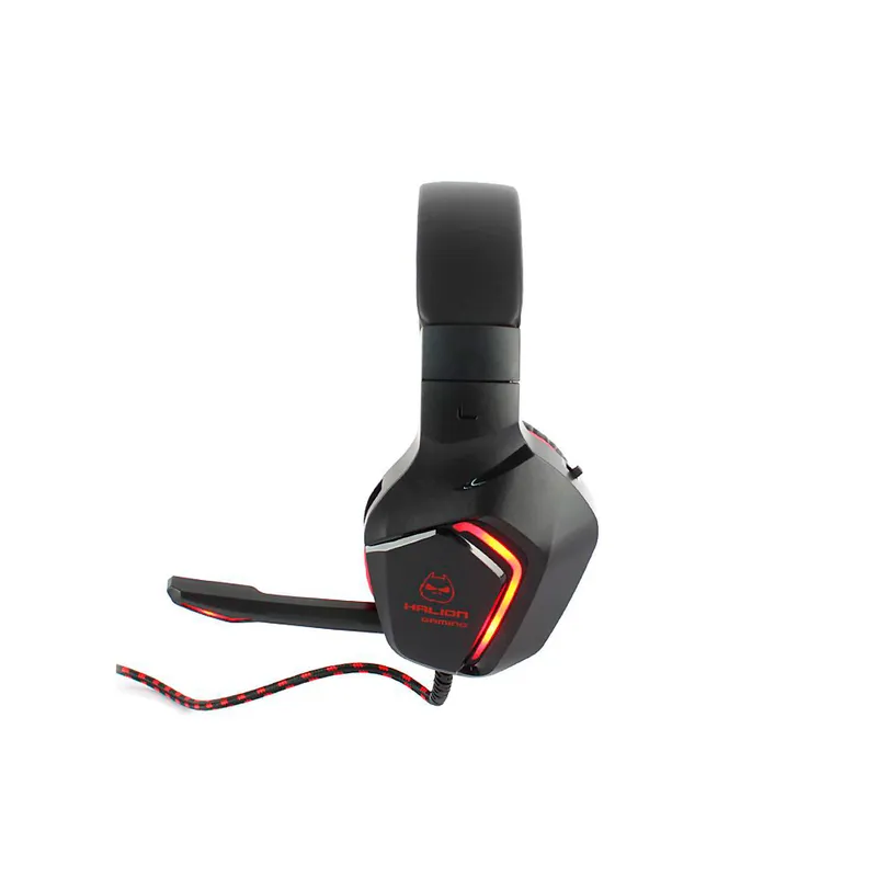 HALION - HEADSET GAMER HALION HA-S7 20KHZ 21M 32OHM MICROFONO ROJO PN HA-S7-RD