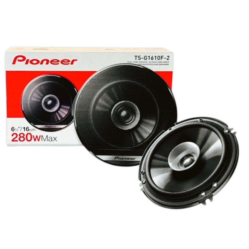 PIONEER - Parlantes Redondos 280W 2 Vias Pioneer
