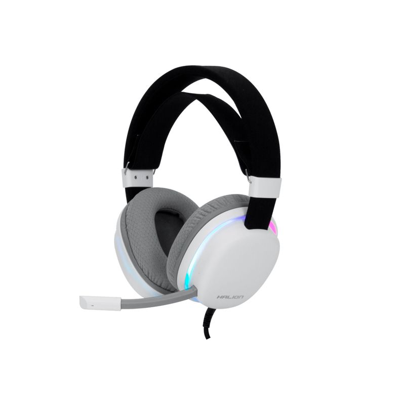 HALION - HEADSET GAMER HALION HA-H555 EAGLE RGB 32OH 20HZ BLANCO PN HA-H555
