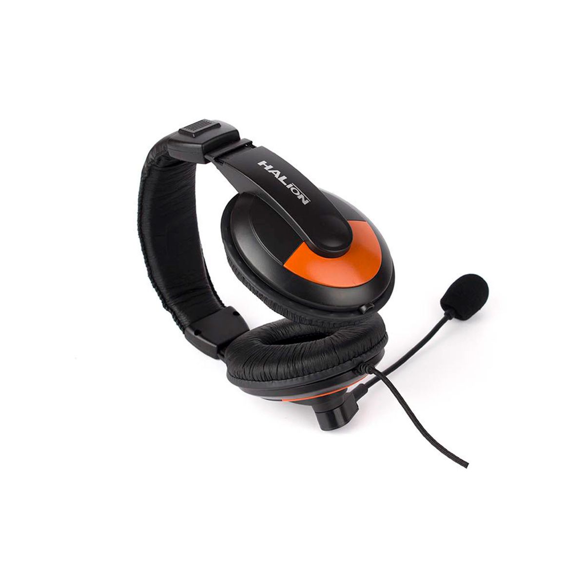 HALION - AURICULAR PARA PC HALION HA-305 2JACK 35MM COLOR NARANJA PN HA-305