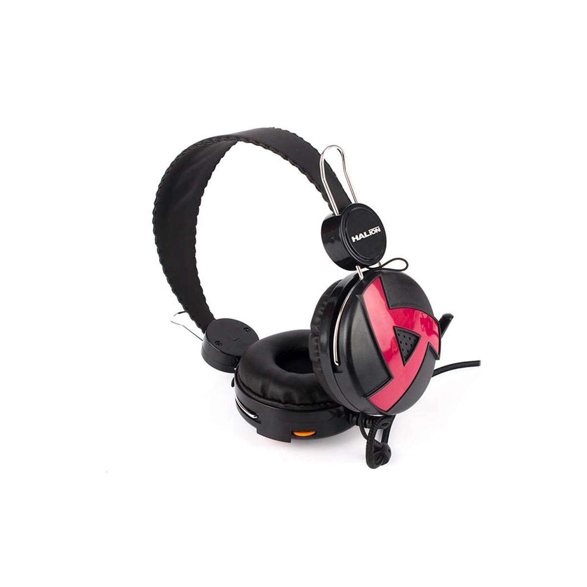 HALION - AURICULAR PARA PC HALION HA-211 2XJACK 35MM 22MT PN HA-211 ROJO