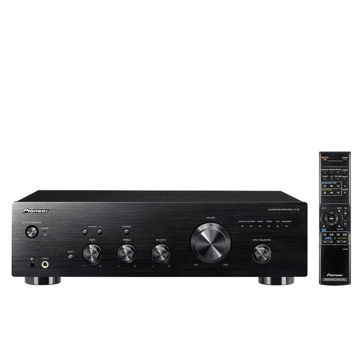 PIONEER - Amplificador Estéreo A-20-K 2 Canales 50 W