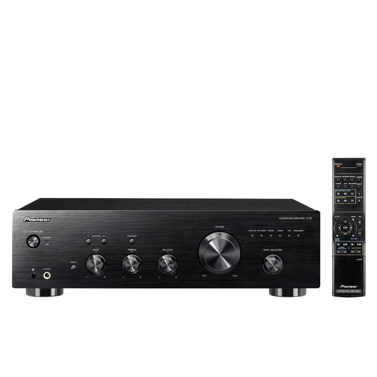 PIONEER - Amplificador Estéreo A-20-K 2 Canales 50 W