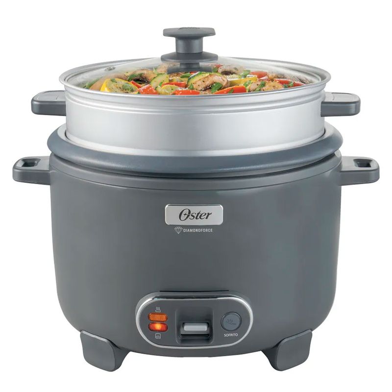OSTER - Olla Arrocera de 2.6 Lts Oster Funcion Sofrito con Vaporera CKSTRC15DFSKE