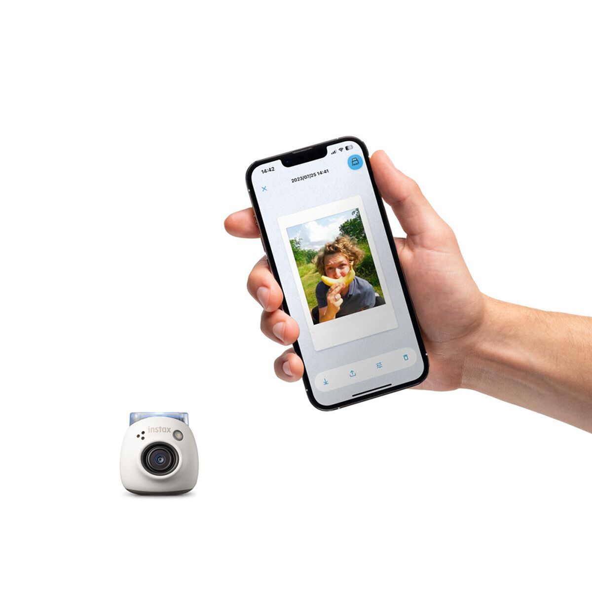 FUJIFILM - Camara Digital FUJIFILM Instax Pal  Milky White