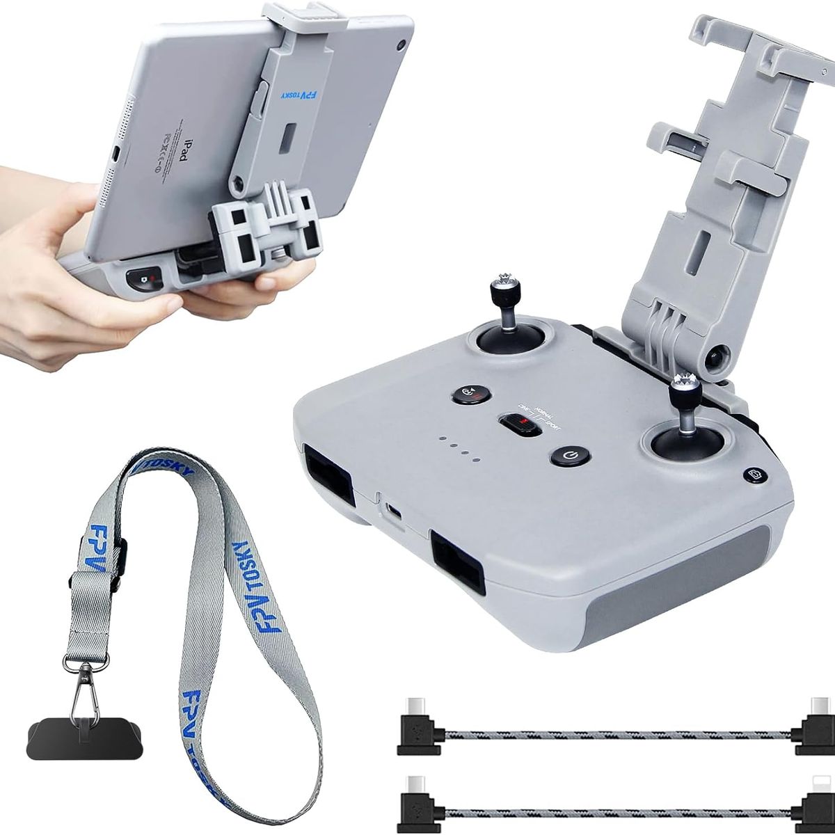 GENERICO - Soporte De Tablet Para Dji Control Remoto - 7 A 12 Pulgadas